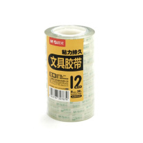 晨光 M&G 透明胶带 AJD97370 8MM*30Y 12卷/筒