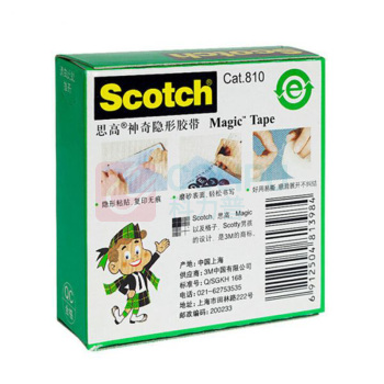 3M 3M 思高小芯隐形文具胶纸 810 19mm*33m 3/4 无 