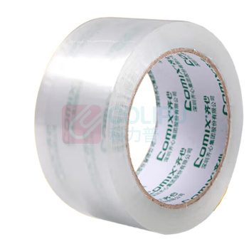 齐心 Comix 胶带 JP5506-6 宽55mm*60y*45um长54.9米/卷 (透明)