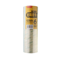 晨光 M&G 普透封箱胶带 AJD97327 6卷/筒 48mm*40y (大包装)