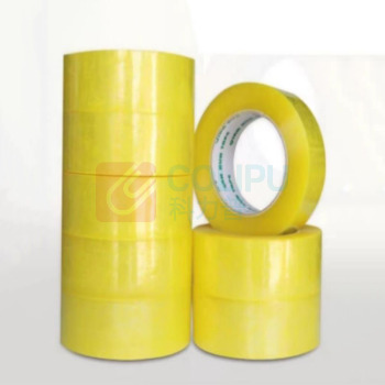 七运 透明黄胶带 JD-50-18-100 宽5.0CM*厚1.8CM*长100 