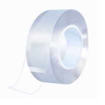 工百利 纳米强力无痕魔力双面胶车用透明胶带亚克力不留痕 宽30mm*长3m 厚2mm