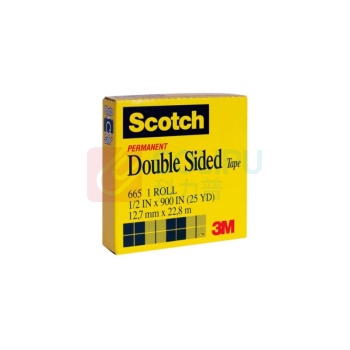 3M 透明双面胶带 665 12.7mm*22.8m