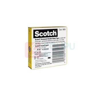 3M 透明双面胶带 665 12.7mm*22.8m