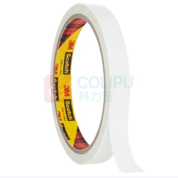 3M 双面棉纸胶带 200C 18mm×10yd 棉纸胶带 强力双面胶带 透明双面胶带 棉纸双面胶带
