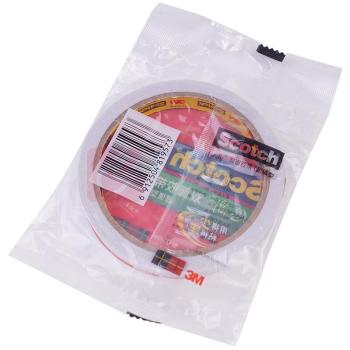 3M 胶带 200C-12 12mm*10m 4卷/组 双面强力粘贴棉纸胶带ht