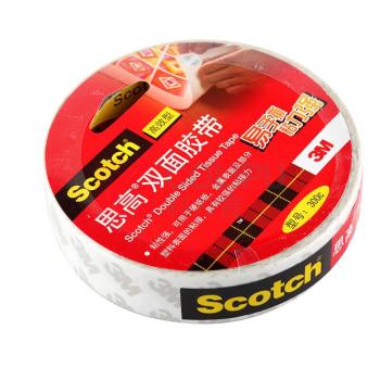 3M 胶带 300C 24mm*9.5m双面棉纸胶带(超强型)ht