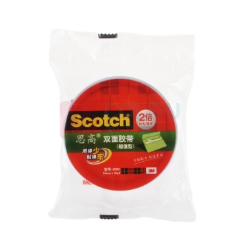 3M 思高双面棉纸胶带 200C-24 24mm*10y 12卷装