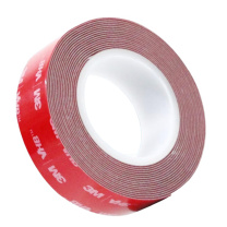 3M 强力双面胶 VHB™ 带强力粘贴汽车内饰ETC固定持久耐高温 5952黑色 30mm宽3m长