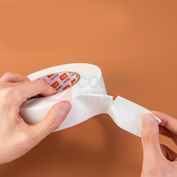 得力 双面胶 30416 36mm×5y 36mm×5y EVA泡棉 白色 12卷/套 套