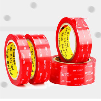 3M 强力双面胶 4910 25mm*3m*1mm (红色)