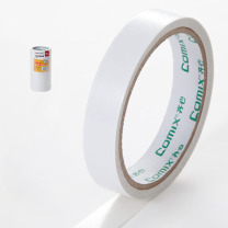 齐心 Comix 双面胶带 MJ1810-10 (白色) 10卷装18mm*10y