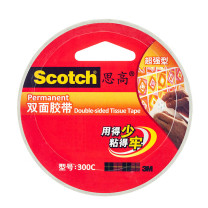 3M 思高 高效型双面胶带 300c 24mm*9.5m6卷/包