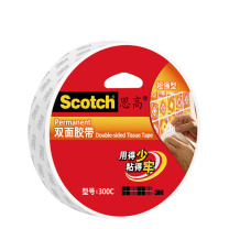 3M 思高 高效型双面胶带 300c-24 24mm*9.5m 6卷/包