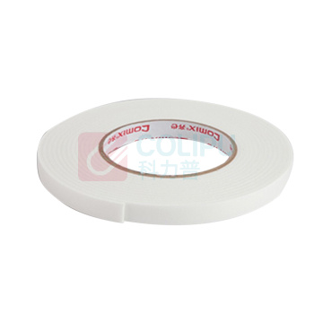 齐心 Comix PM2405 双面泡棉胶带 24mm*5y 1 卷 白色 PM2405