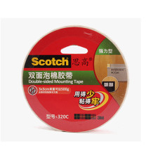 3M 思高 双面泡棉胶带 320c 24mm*5.5m6卷/包