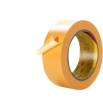 3M 美纹纸胶带 244 10mm*50m*0.08mm 6卷/组 (黄色) 美术美工装修遮蔽美缝贴膜刷漆保护无痕不伤墙油漆
