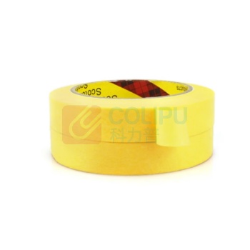 3M 美纹纸胶带 244 6mm*50m (黄色)