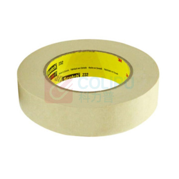 3M 美纹纸遮蔽胶带 232 7mm (黄色)