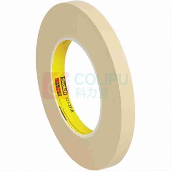 3M 高性能皱纹纸遮蔽胶带 231(8mm) (本色)