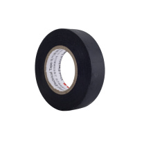 3M 电工胶带 1712 18mm*20m*0.18m (黑色) 无铅电气(电工)绝缘胶带 PVC阻燃胶布 汽修家装 耐磨防潮耐酸碱1卷装