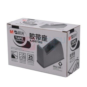 晨光 M&G 大号胶带座 AJD97362 (黑色、灰色) 30个/箱 (颜色随机)18mm
