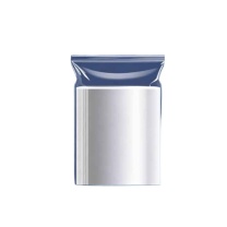 御融 半透明塑料自封袋 120*80mm 常规10丝100个/袋 10包/组 (白边)