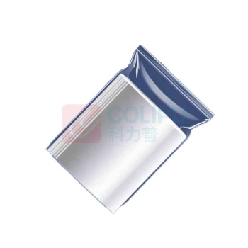 御融 半透明塑料自封袋 120*80mm 常规10丝100个/袋 10包/组 (白边)
