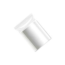 御融 半透明塑料自封袋 100*70mm 特厚20丝 100个/袋 5包/组 (白边)