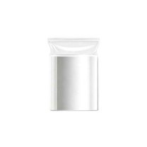 御融 半透明塑料自封袋 100*70mm 加厚16丝 100个/袋 10包/组 (白边)