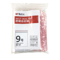 晨光 M&G 透明自封袋 ARCN8243 9号 100个/包