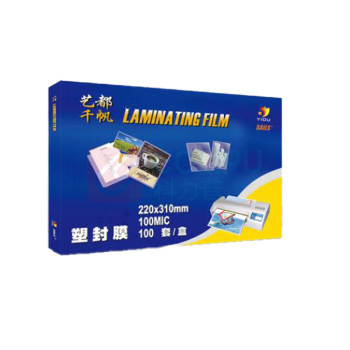 千帆 YIDU SAILS 塑封膜 KF-01 220x310mmx100mic A4