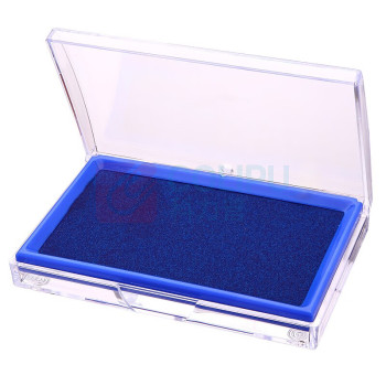 得力 deli 方形快干印台 9864 内径116*66mm外径138*88mm (蓝色)