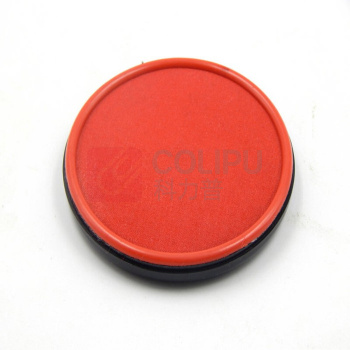 工字 快干清洁印台 583 直径87mm (红色)