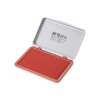 晨光 M&G 秒干印台 AYZ97517 120*80mm (红色) 金属方形