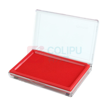 齐心 Comix 快干印台 B3720 135*85mm (红色) 12个订