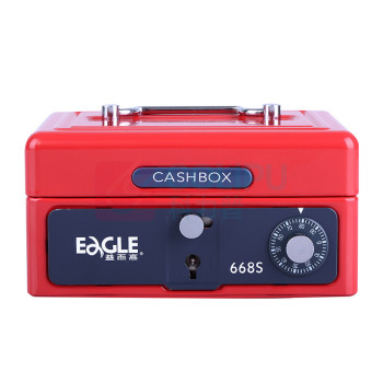 益而高 Eagle 手提金库 668S 152*118*75mm (带密码)
