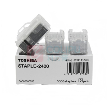 东芝(TOSHIBA) 复印机装订针 STAPLE-2400 15000个/盒 销售单位:盒 (复印机装订针\STAPLE-2400) (计量单位:个)