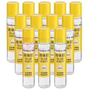 齐心 Comix 胶水 B2671 50ml/瓶 12瓶/盒