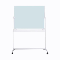 亿裕 H型移动支架玻璃白板 YYH-0912W 900*1200mm (白色支架) (含安装)