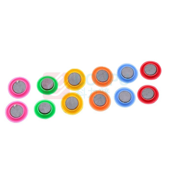 亿裕 笑脸卡通磁粒 6012 30mm (彩色) 12个/卡
