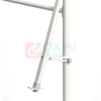亿裕 H型可调式白板架 999 (白色) 适用于白板长度1200mm-2400mm