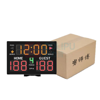 努师傅 篮球11位电子记分牌 日常训练球类计分模式 JFP-01 375x23x250mm