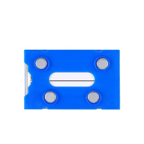 努师傅 仓储标识牌 磁性标牌 NSF-BSP01 外框尺寸:50x80mm (蓝色)