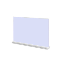 千禧兔 QXirab 展示铭牌 HH-ZS004 400*500mm (白色) DC