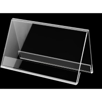 致境 亚克力会议V型桌牌 150*210mm *厚度1.2mm (透明)