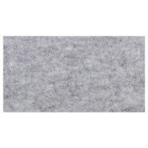 亿裕 毛毡板墙贴 80*120CM (灰白色)