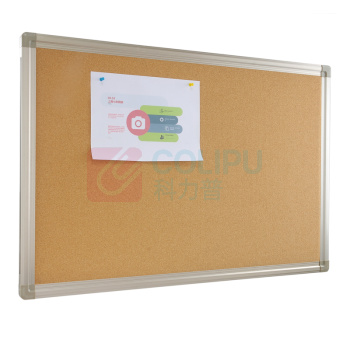 亿裕 铝合金边框软木板 CD-2 600*900mm (下单请备注颜色:原木色(不包布)/蓝色(包蓝布)/绿色(包绿布))