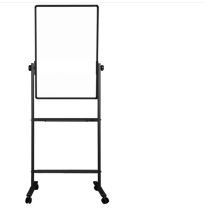 得力 deli 白板 600*900mm 双面 H型支架 银灰 7881 