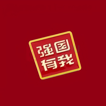京喜 胸针徽章 强国有我